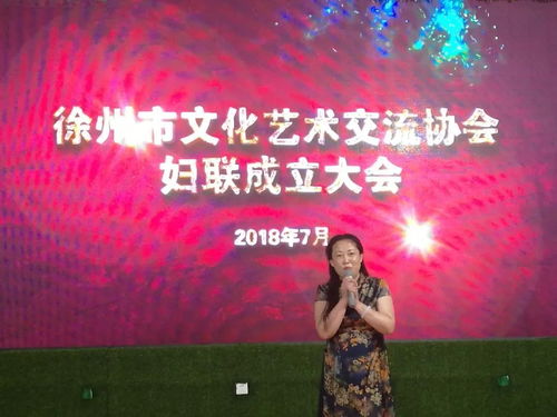 徐州市文化艺术交流协会妇联成立大会隆重召开,徐州 两新 妇联组织又添新成员