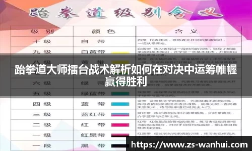 跆拳道大师擂台战术解析如何在对决中运筹帷幄赢得胜利